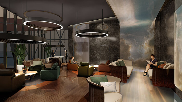 Bentley Residences Miami Cigar Lounge